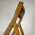 1970s Vintage folding chairs Eden by Gio Ponti for Stol Kamnik, Set of 6
