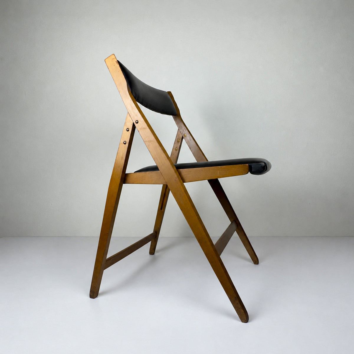 1970s Vintage folding chairs Eden by Gio Ponti for Stol Kamnik, Set of 6