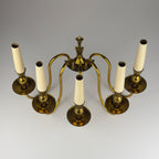 Vintage brass wall lamp by Stilnovo, Italy, 1950s