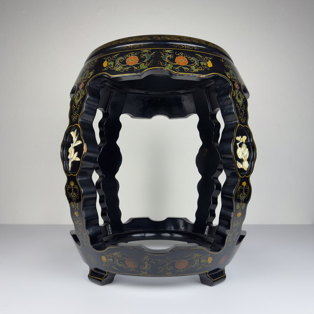 Mid-Century Italian Table, Style Chinoiserie, 1960s