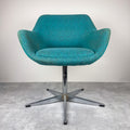 Vintage Mid-Century Modern Swivel Chair: Stol Kamnik, Yugoslavia 1970s