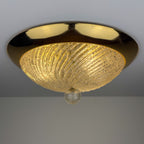 Vintage murano ceiling lamp, Italy 1980s