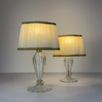 Original Murano glass table lamp by Barovier and Toso, Italy 1980s