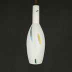 Multicolor opaline murano glass pendant lamp by Stilnovo, Italy 1950s, Mid-century modern