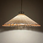 Vintage murano pendant lamp by "La Murrina" Italy 1970s