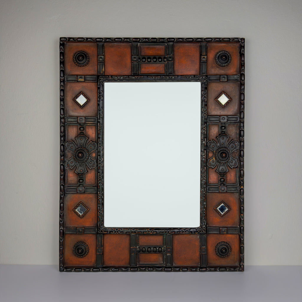 Vintage Wall Mirror by Palladio, Italy, 1960s