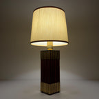 Vintage table lamp by AV Vikić, Yugoslavia 1980s