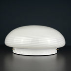 Classic swirl murano glass ceiling or wall lamp Italy 1970s Retro home decor