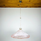 Vintage murano pendant lamp by "La Murrina" Italy 1970s