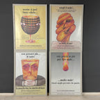 Vintage Alcoholics Anonymous Posters: Ennio Tamburi Design, Set of 4