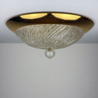 Vintage murano ceiling lamp, Italy 1980s