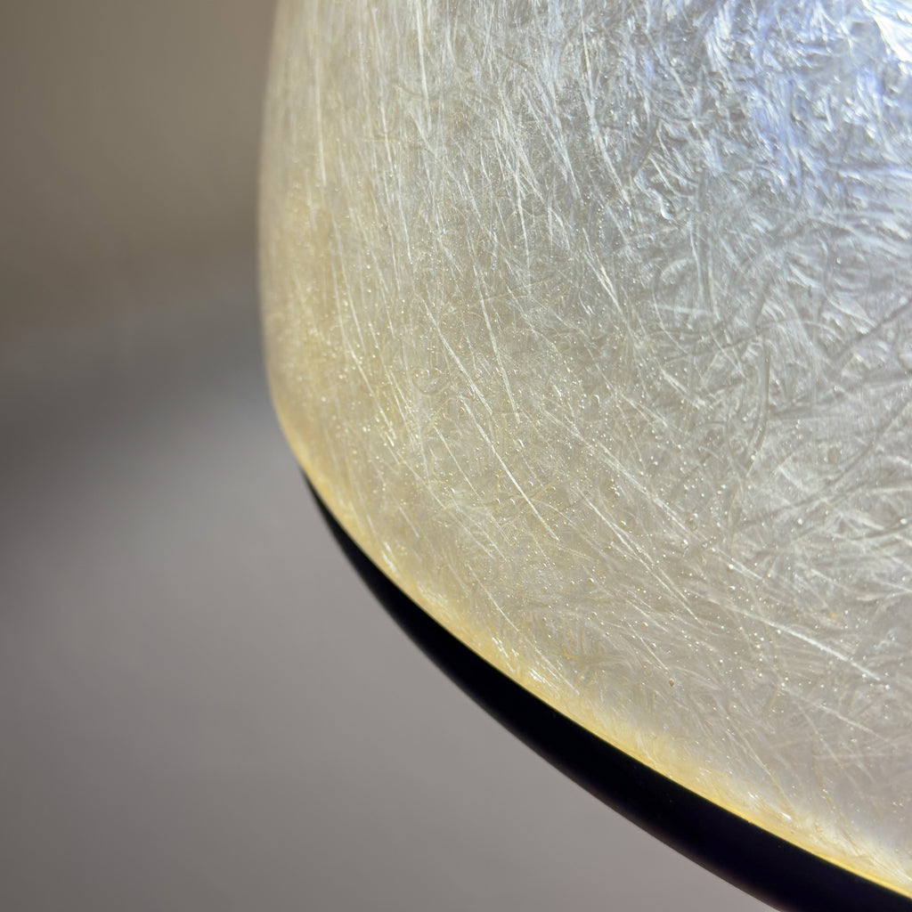 Large vintage pendant lamp by Idea Studio Techno Design for Luci Milano, Italy 1970s