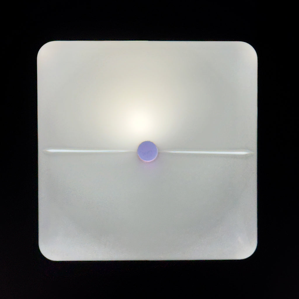 Mid-Century Murano Ceiling Lamp Vetreria De Majo, Italy 1970s