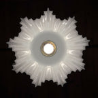 Vintage Murano pendant lamp by Vetreria De Majo, Italy 1970s
