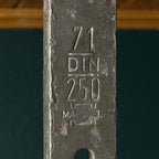 Vintage Iron Steel Butchers Hook, Austria 1970s