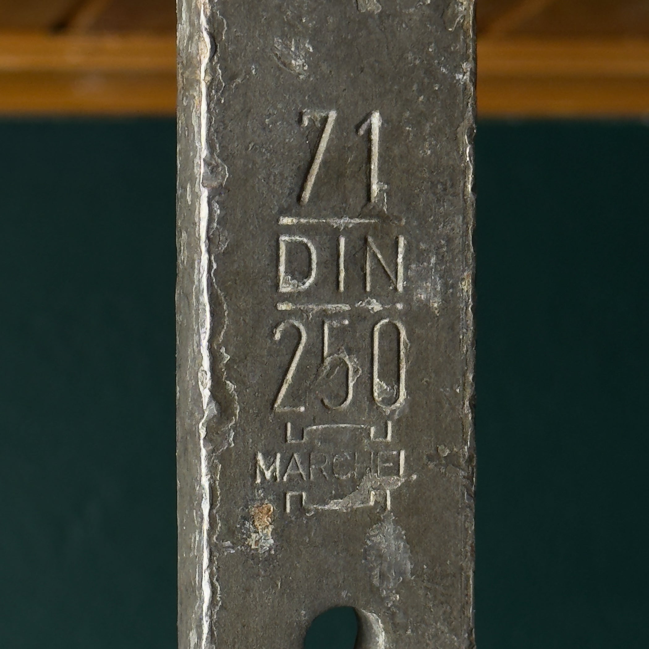 Vintage Iron Steel Butchers Hook, Austria 1970s