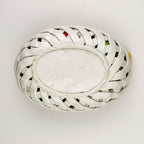 Vintage Italian Ceramic Fruit Basket, Mid 20th Century