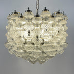 Murano chandelier by Flavio Poli for Seguso, Italy, 1960s