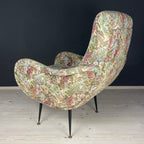 Mid-century modern armchair Lady by Marco Zanuso Italy 1960s Vintage italian modern lounge chair