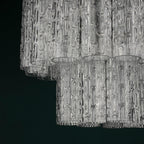 Classic Murano chandelier Tronchi by Venini, Italy 1960s