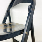 Folding chairs Tric by Achille and Pier Giacomo Castiglioni for BBB Emmebonacina Italy 1970s