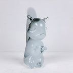 Murano Smokey Glass Squirrel Sculpture - V. Nasson Italy 1970s