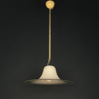 Cinea pendant lamp by Giusto Toso for Leucos Italy 1970s Mid-century italian modern lighting