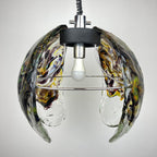 Vintage Murano Glass Chandelier by AVMazzega, Italy 1970s