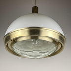 Pendant lamp by Pia Guidetti Crippa for Lumi, Italy 1960s, Mid-century italian modern lighting