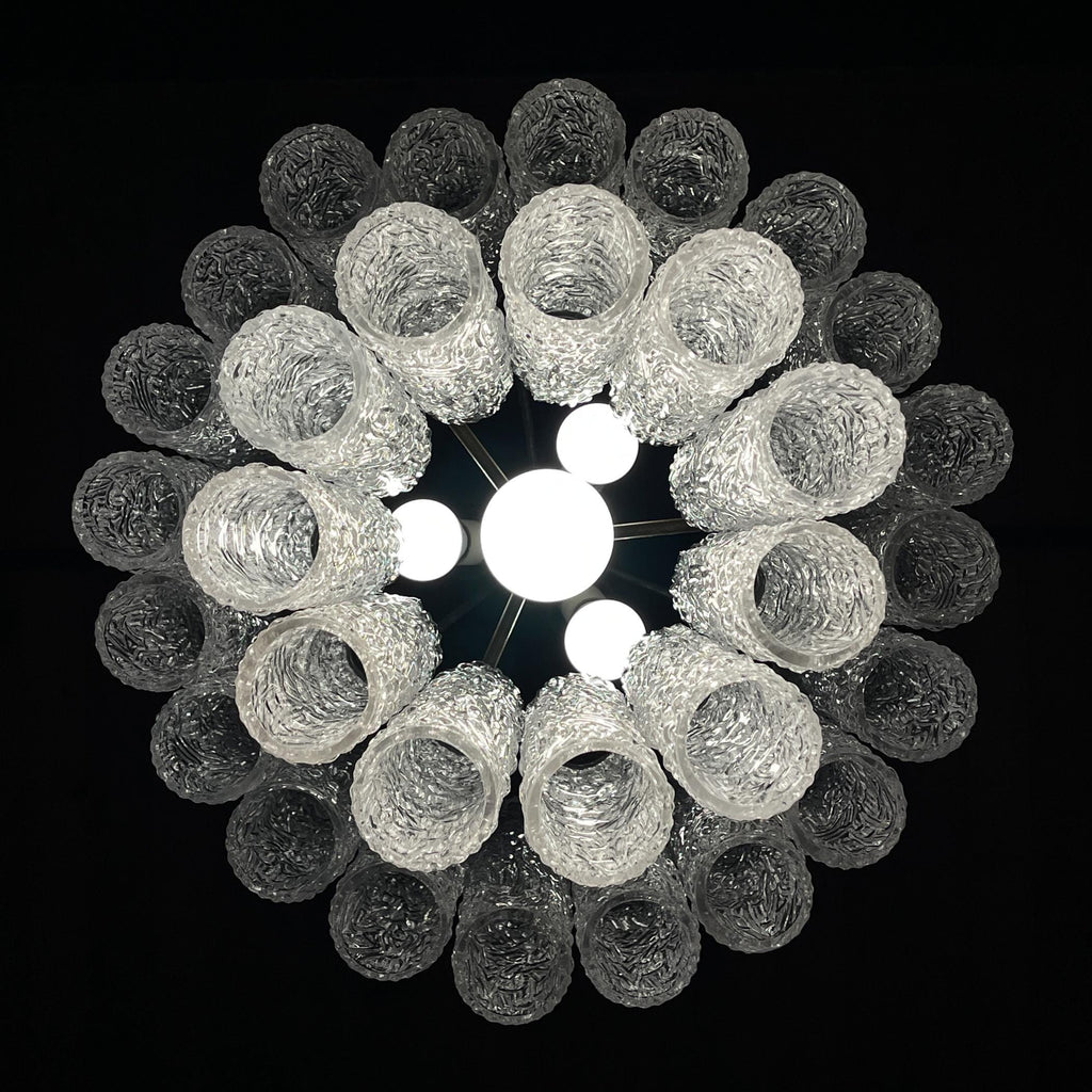 Classic Murano chandelier Tronchi by Venini, Italy 1960s