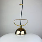 Vintage murano pendant lamp Italy 1970s Space age Retro lighting