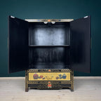 Mid-Century Italian Cabinet, Style Chinoiserie, 1950s