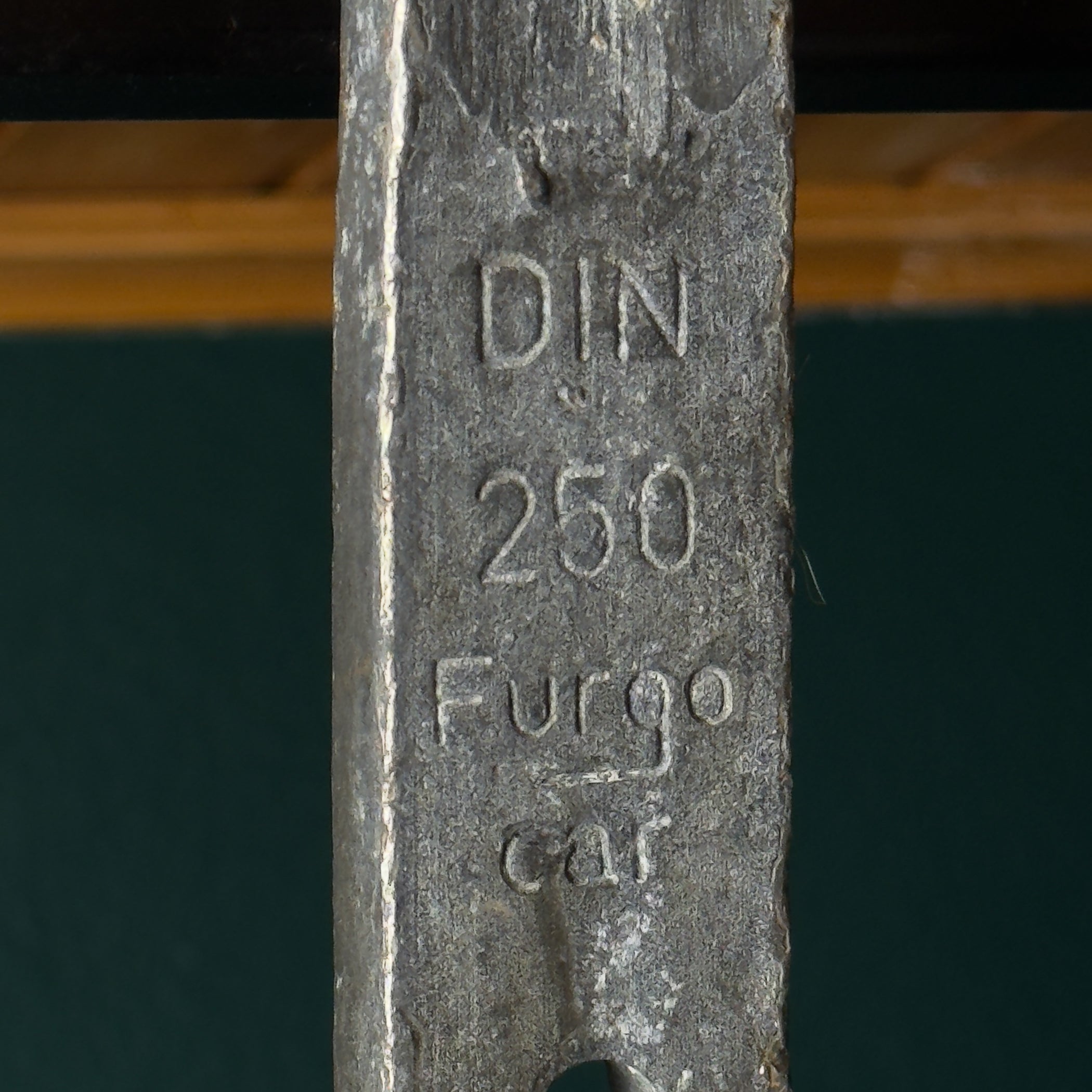 Vintage Iron Steel Butchers Hook, Austria 1970s
