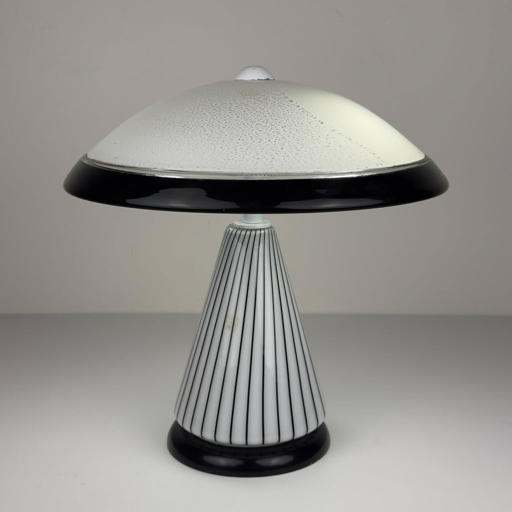 Original vintage murano table lamp by Zonca, Italy 1980s