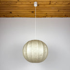 Mid-century cocoon pendant lamp, Italy 1960s