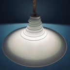 Mid-century murano pendant lamp Italy 1970s Space age Retro lighting