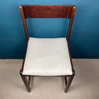 Mid-century dining desk chair Italy 1960s Vintage office chair