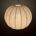 Mid-century cocoon pendant lamp, Italy 1960s