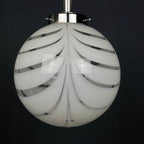 Murano Glass Pendant Lamp, Italy 1960s, Mid-century modern, Retro lighting