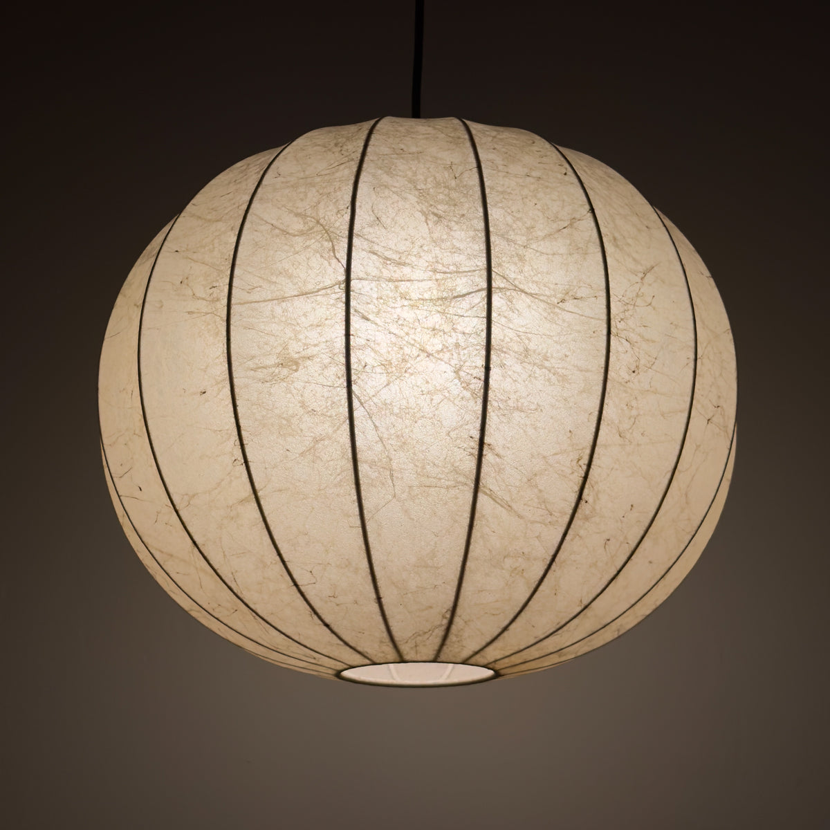 Cocoon Pendant Lamp by Friedel Wauer for Goldkant Leuchten, Germany 1960s
