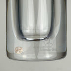 Mercedes-Benz Auto Rotonda Crystal Glass Vase by Il Giugno, 2003, Italian Design, 24% Lead Crystal
