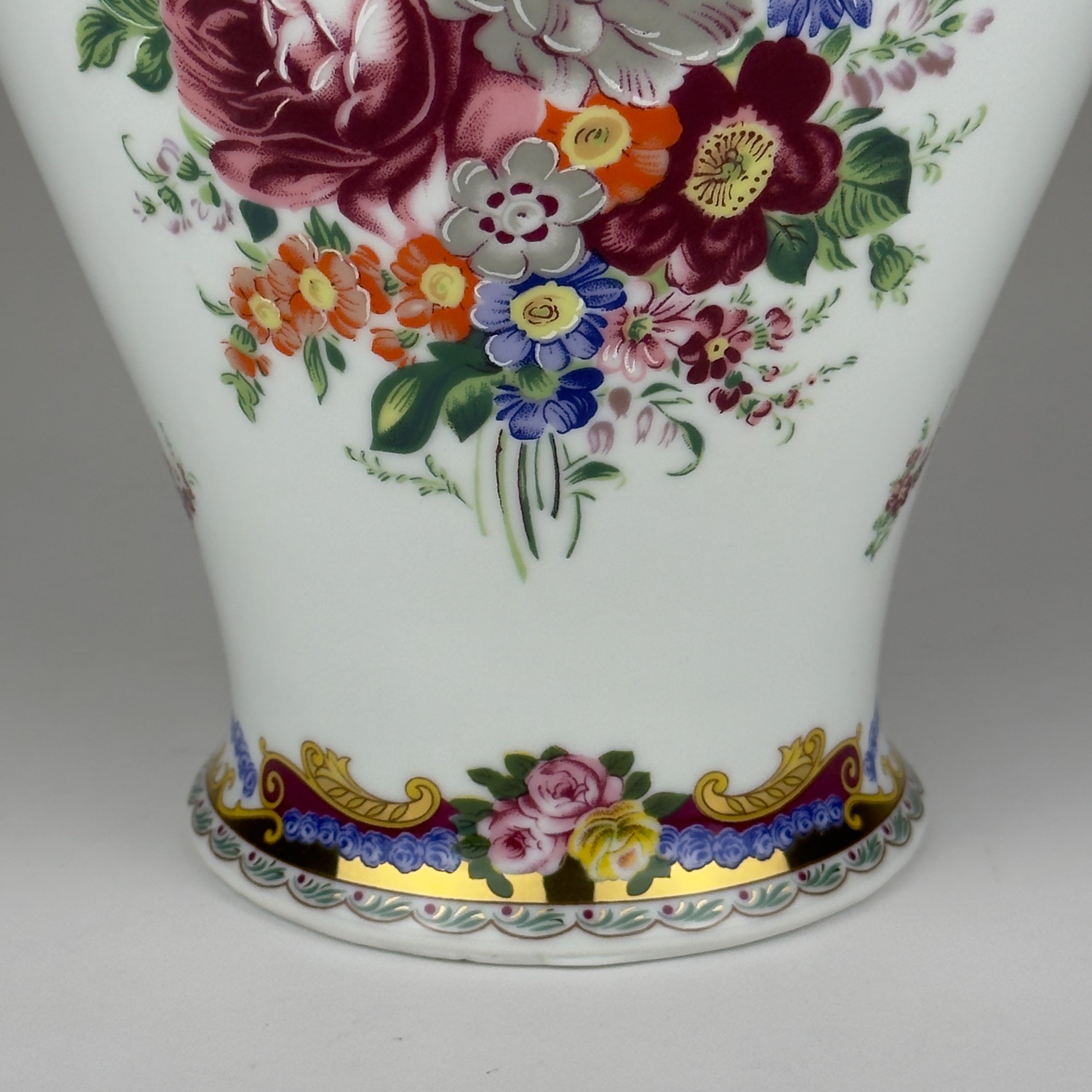 Vintage porcelain ginger jar by Limoges, France, 1970s