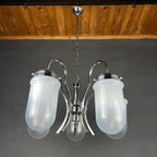Mid-Century Murano Glass Chandelier - Italian Space Age Lighting
