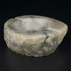 Vintage alabaster ashtray, Italy 1960s, Mid-century Italian modern