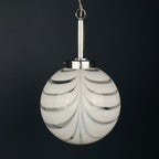 Murano Glass Pendant Lamp, Italy 1960s, Mid-century modern, Retro lighting