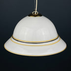 Vintage murano pendant lamp Italy 1970s Mid-century design