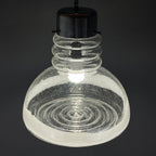 Murano glass pendant lamp  Italy 1960s Space age Mid-century modern italian lighting