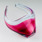 Vintage small murano vase Italy 1970s, Mid-century modern design