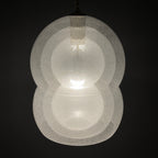 Murano pendant lamp by Carlo Nason for Mazzega Italy 1960s