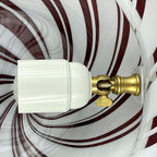 XL Vintage Murano Mushroom Table Lamp - G.G. Luce Italy 1980s